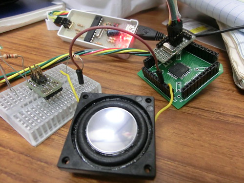 MEGA32u4 電子オルゴール実験