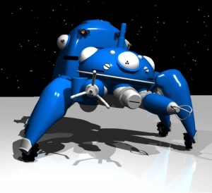 3DCG_タチコマ